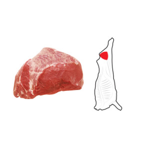 Topside Cap Off is prepared from the Topside by the removal of the M. gracilis muscle along the natural seam. Fat deposits are removed.