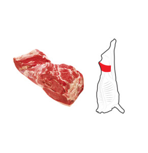 Sirloin Butt is prepared from a Hindquarter by a cut commencing at the subiliac lymph node to a point cranial to the acetabulum to the ischiatic lymph node and the ventral portion of the Flank.