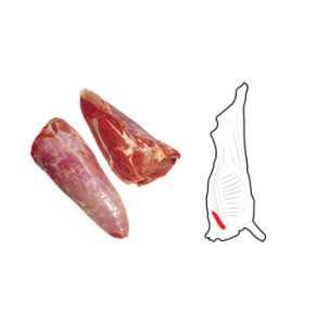 Chuck Tender is a conical shape muscle lying lateral to the blade bone on the cranial side of the blade ridge and is removed from the Forequarter following the natural seam.